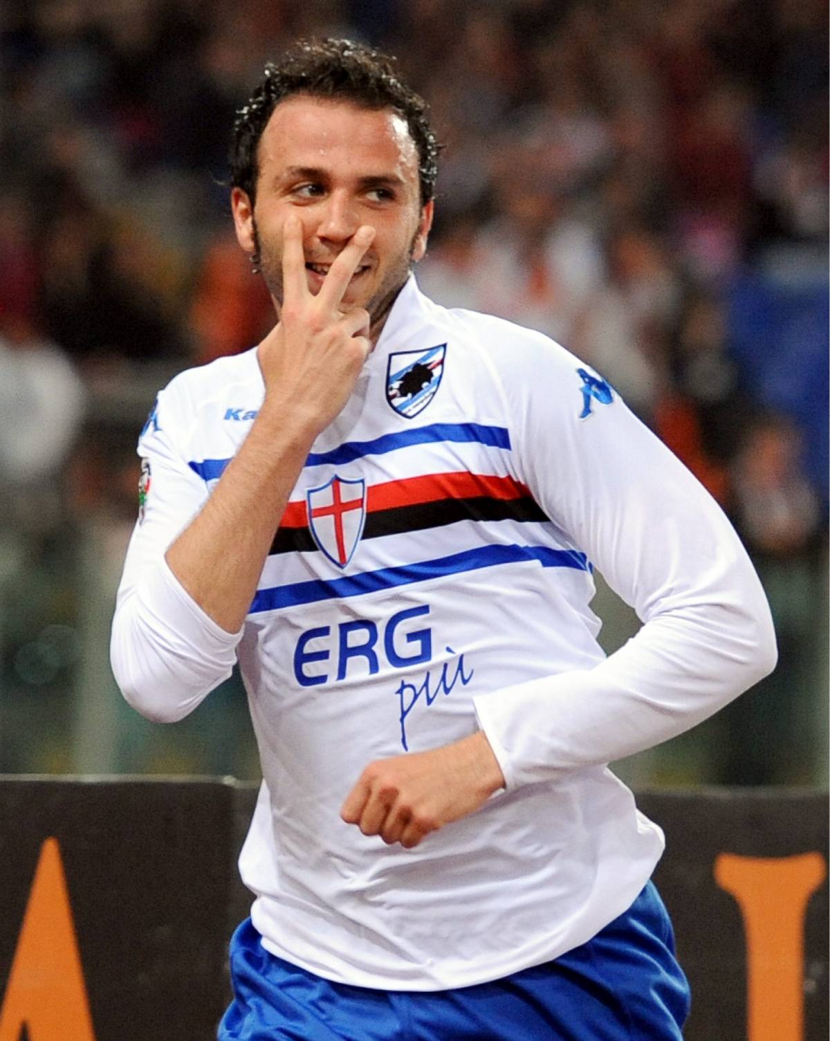 Pazzini doppietta scudetto  
A Roma vince la Samp 
e l'Inter si riporta in vetta