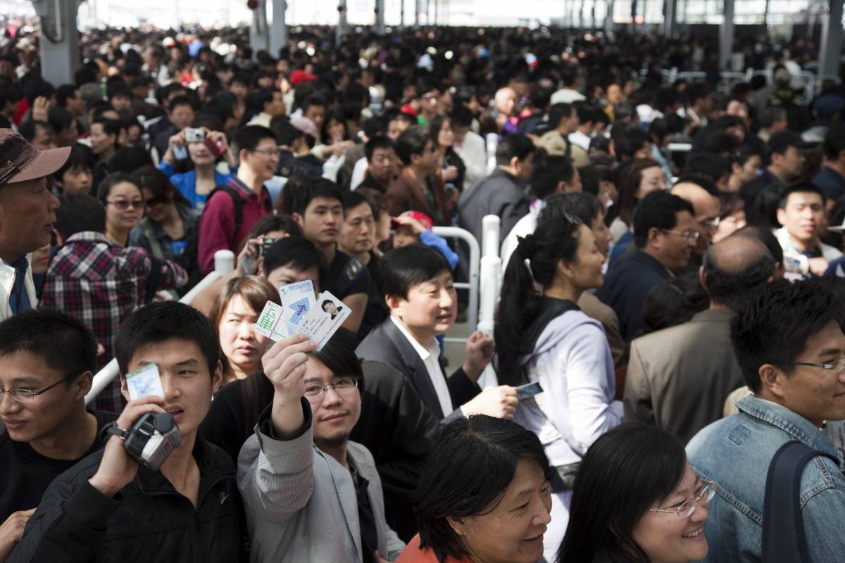 Shanghai, apre l'Expo 
ed è "assalto". Inaugurato 
il Padiglione Italia
