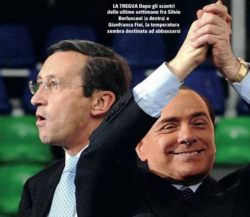 Berlusconi e Fini, cominciano le prove di disgelo