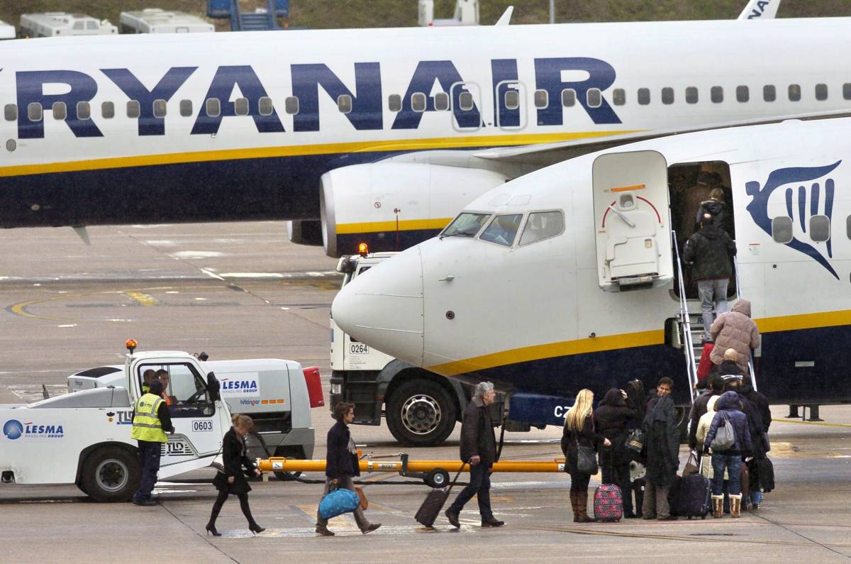 Ryanair: multa dall'Enac 
per mancata assistenza 
nei giorni del blocco voli