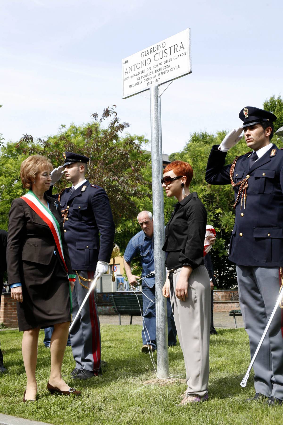 Terrorismo, un giardino dedicato al poliziotto Custra, ucciso nel 1977