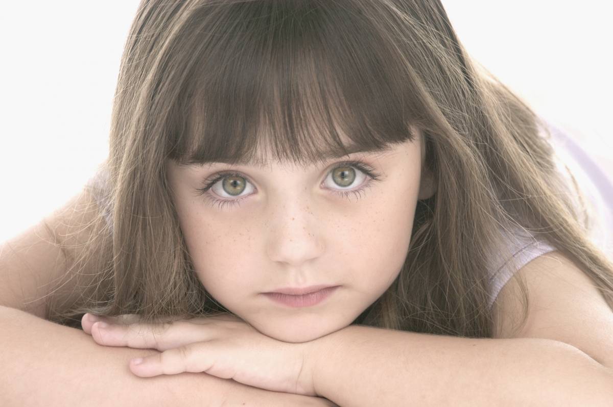 Irene, bimba che parla con gli occhi