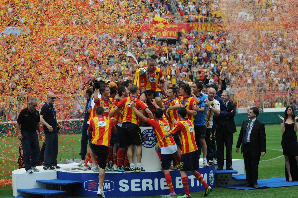 Lecce e Cesena in festa  
Il Brescia è crollato