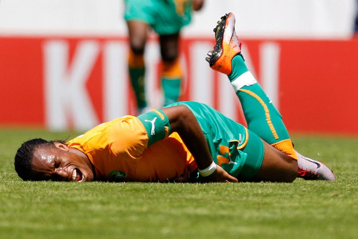 Frattura al braccio per Drogba 
Niente Sudafrica per l'ivoriano 