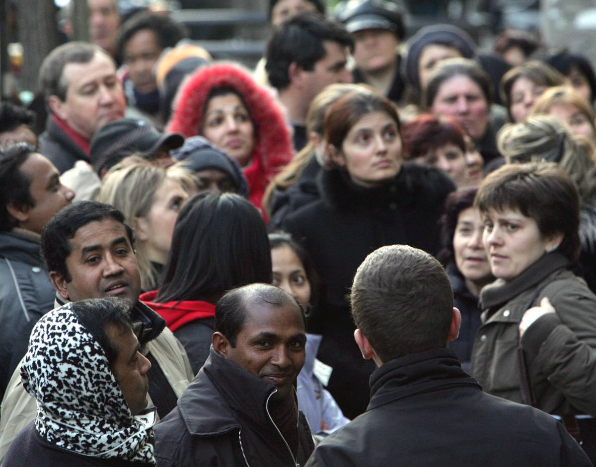 In Italia oltre 60 milioni di abitanti: 7% stranieri