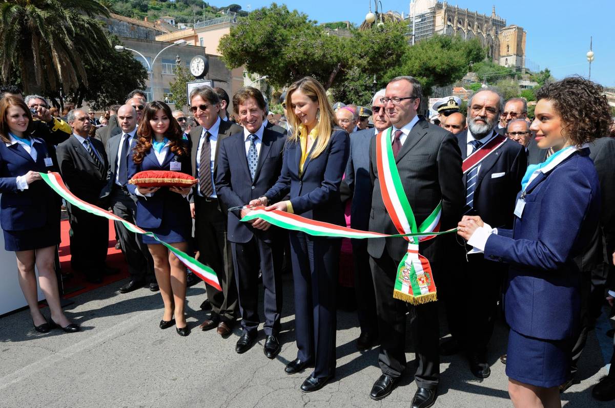 II ministro Prestigiacomo madrina d’eccezione premiata dalla Fondazione Mediterraneo