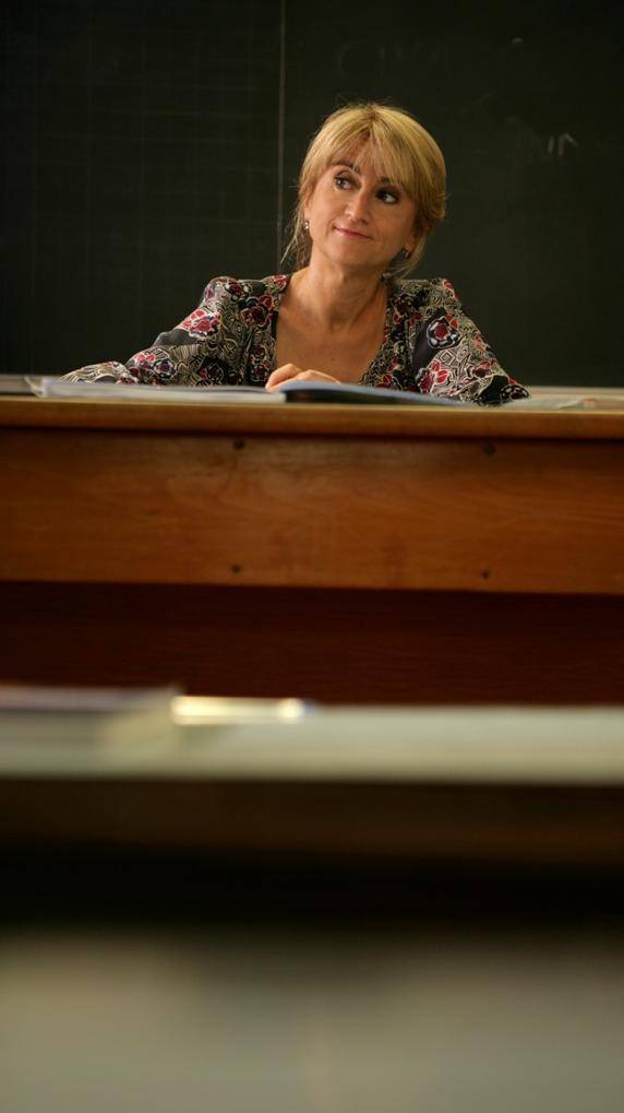 La professoressa Littizzetto in cattedra a Varigotti