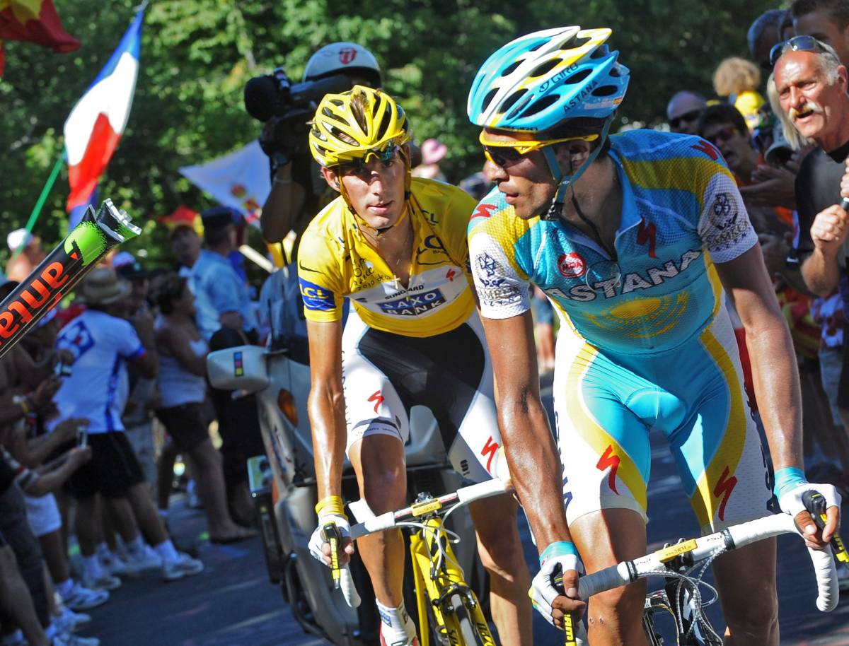 Tour, a Riblon la prima sui Pirenei 
Schleck-Contador, brutto surplace