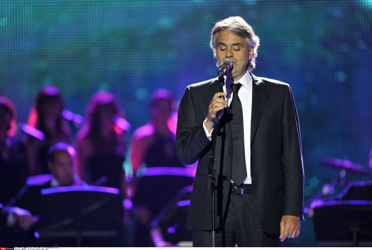 L'acuto polemico di Bocelli: "Punito chi fa beneficenza"