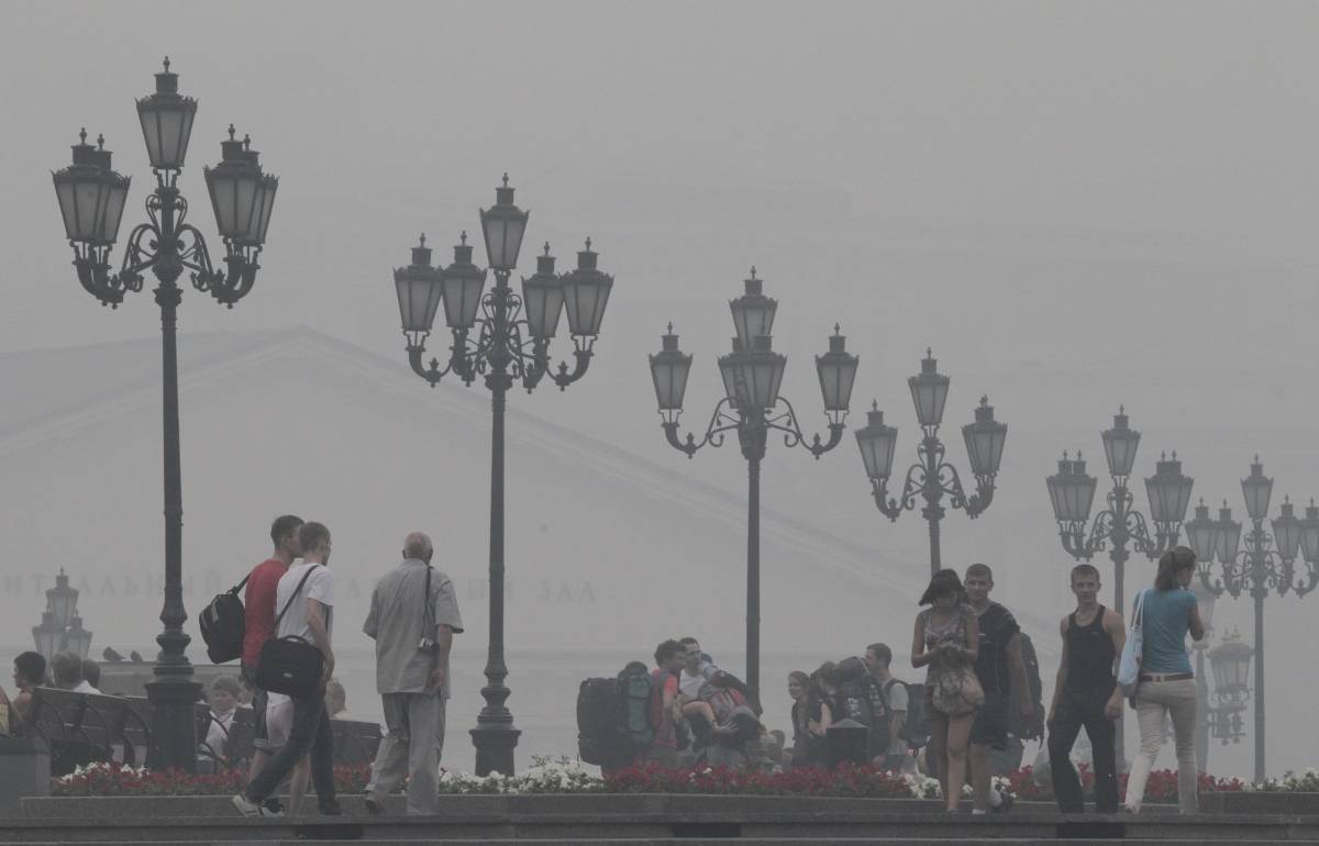 Mosca cinta dalle fiamme: 
"La situazione è catastrofica"