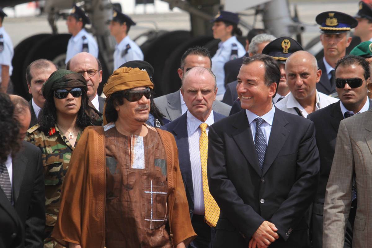 Gheddafi a Roma fra hostess, islam e Corano