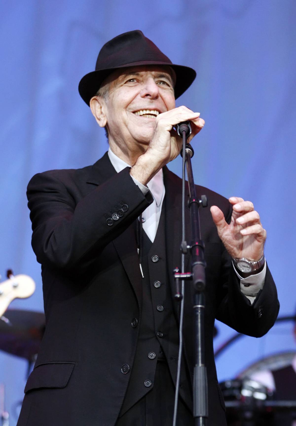 Il "depresso" Leonard Cohen a 76 anni ha imparato a ridere