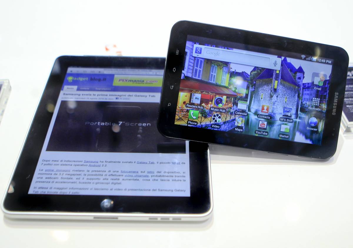 Samsung presenta il suo tab: Galaxy 
Diventerà il peggior nemico dell'Ipad?