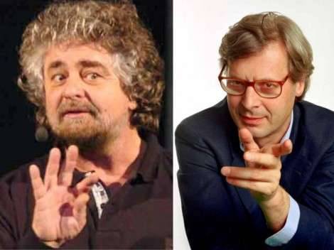 Sgarbi denuncia Grillo: furto e plagio 
"Ha rubato formula mio movimento"