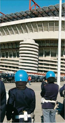 "Sono la donna 
che farà paura 
agli hooligans"