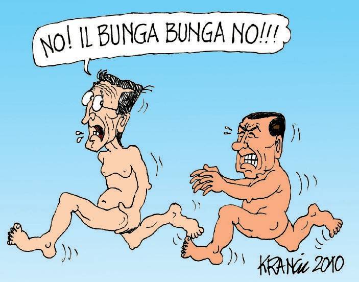 Il bunga bunga di Fini