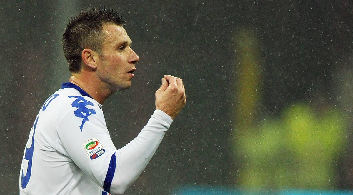 La Samp scarica Cassano e chiede la multa