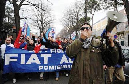 Pomigliano: via libera alla cig, Fiom non firma