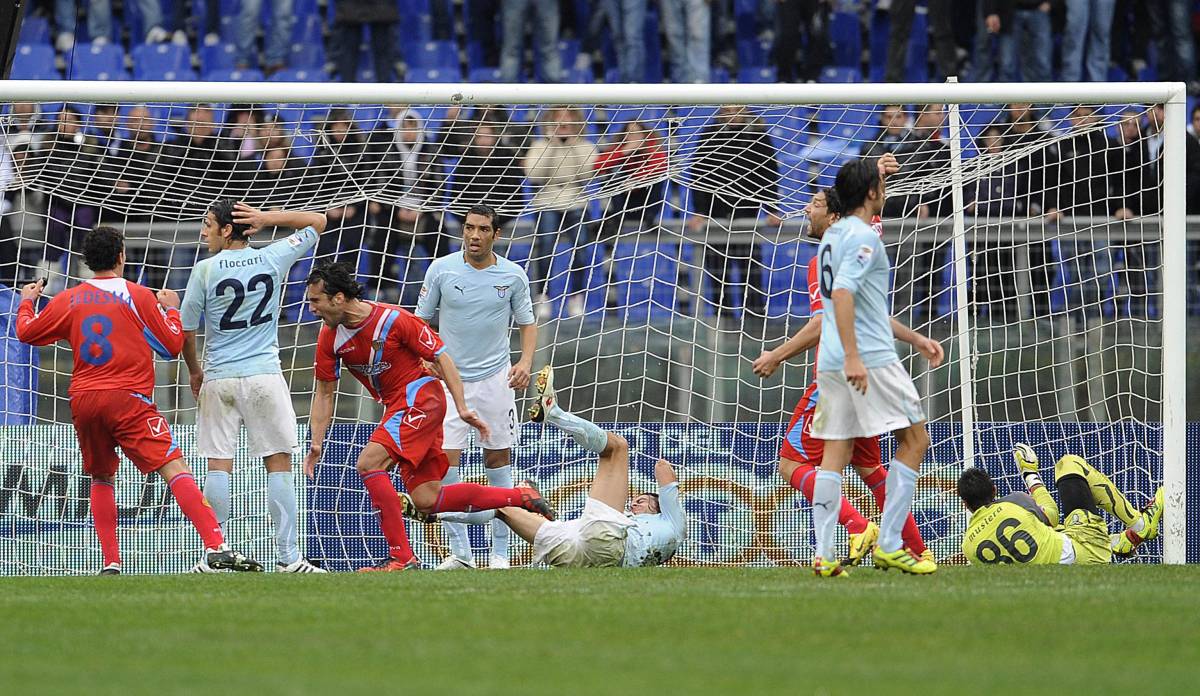 La Lazio frena col Catania: resta a -3 dal Milan