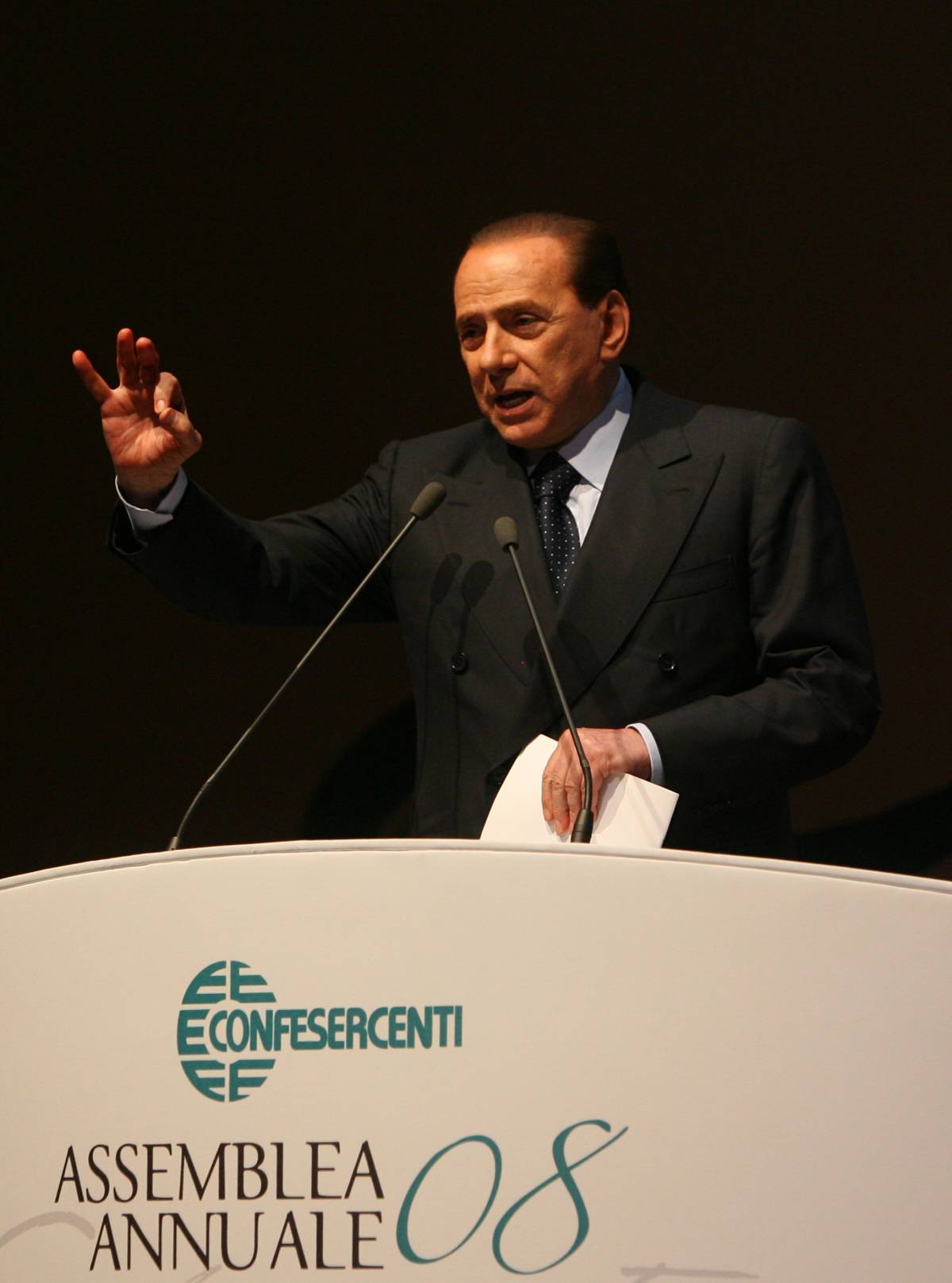 Il Cav ai moderati: insieme per il bene del Paese