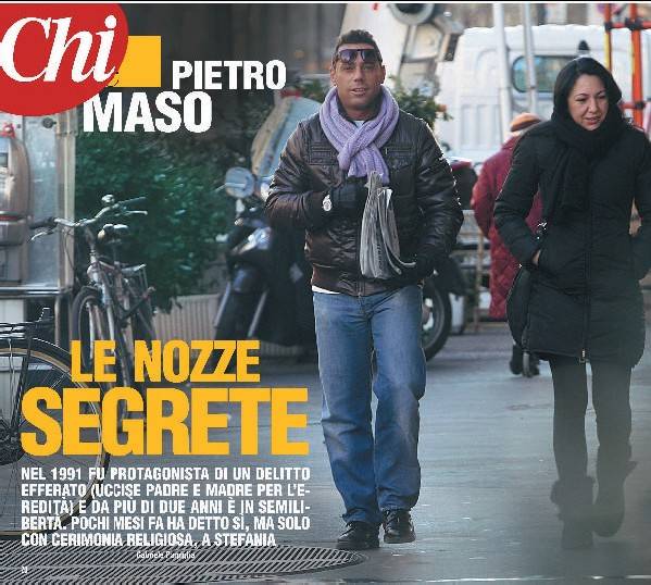 Maso si sposa in segreto e a marzo sarà libero