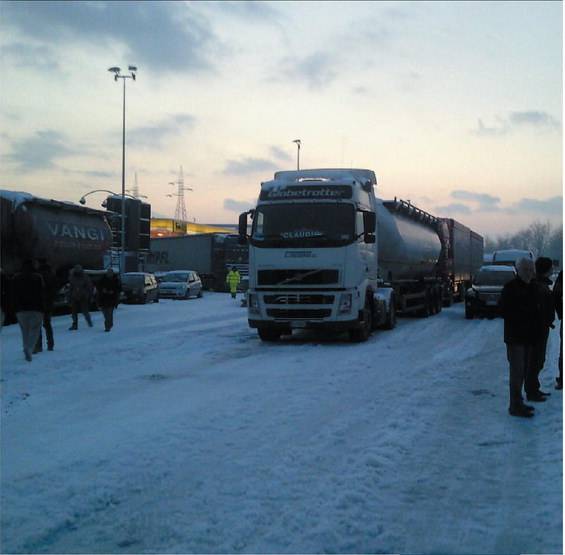 Odissea emergenza neve: 
la mia notte in autostrada 
da ostaggio del gelo