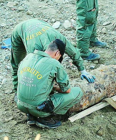 Bomba a Recco, ecco cosa si deve fare