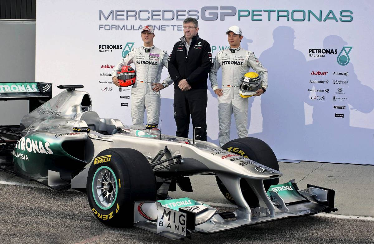 Mercedes, svelata la nuova F1
