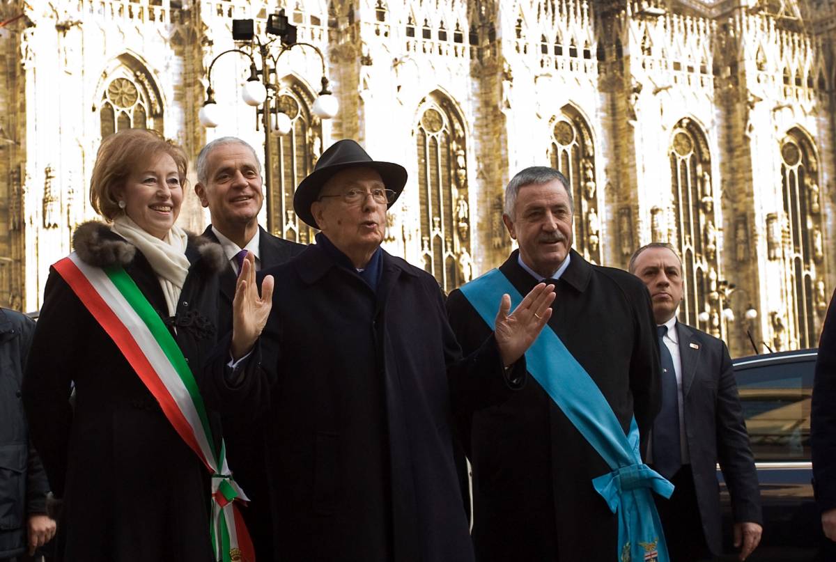 Napolitano al Museo del Novecento