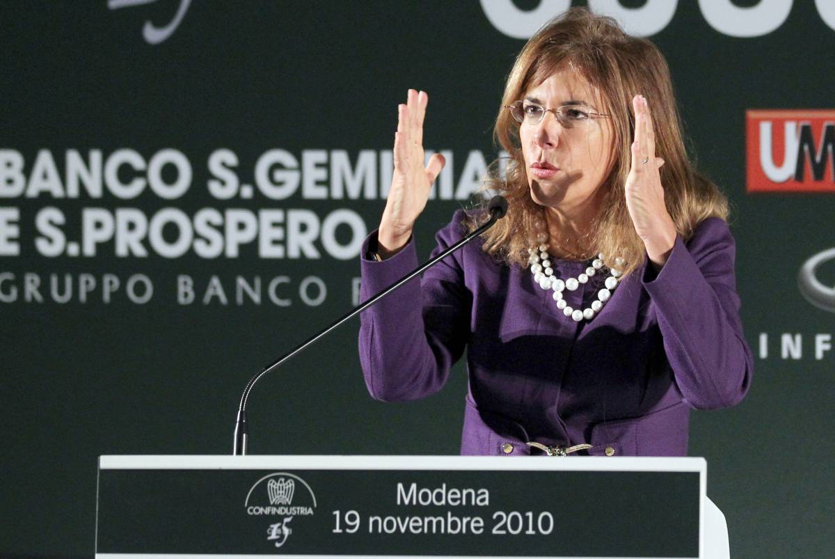 La Marcegaglia: "Il 17 marzo? Tutti al lavoro"