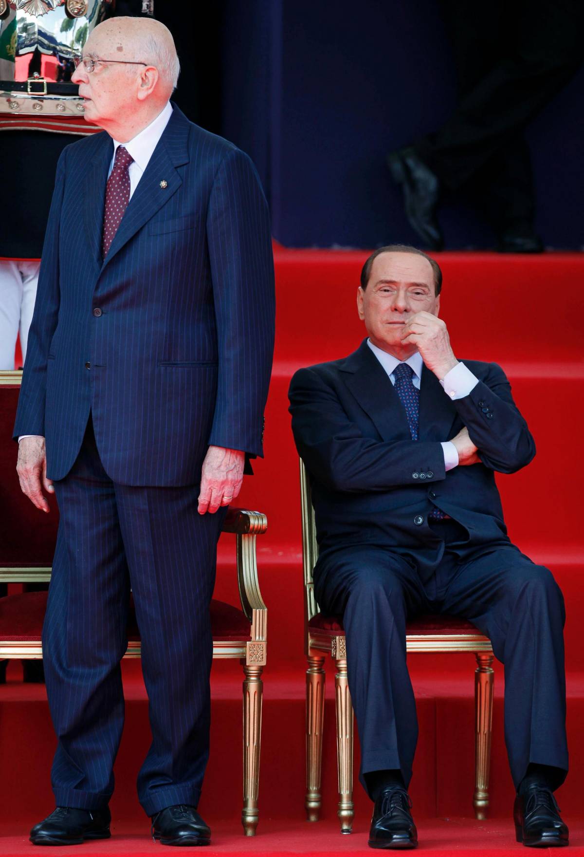Berlusconi alle 17 sale al Colle da Napolitano