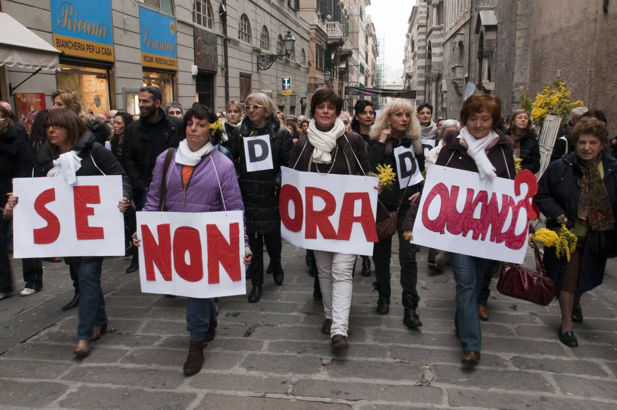 La vera storia della piazza rosa spontanea? 
E' stata finanziata e organizzata da Pd e Cgil