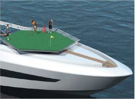 Besenzoni Con Helybase a bordo si gioca a golf