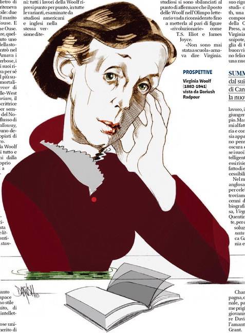 Virginia Woolf autodidatta? No, una secchiona in storia