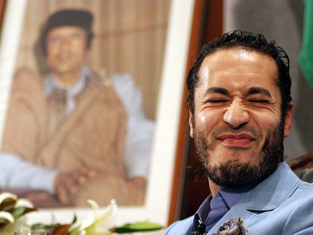 Quando scoppiò la guerra, il figlio di Gheddafi era in Usa