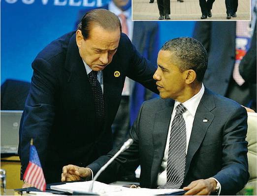 Lo sfogo di Berlusconi al G8 di Deauville 
Ecco cosa ha detto veramente a Obama