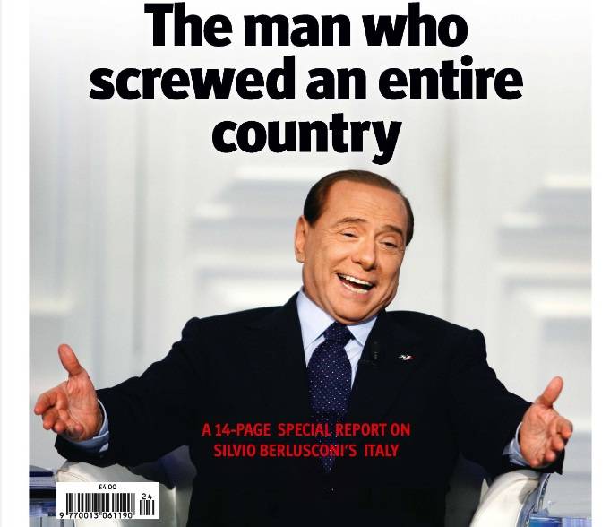 Ancora insulti dall'Economist: 
"Berlusconi ha fottuto l'Italia"
