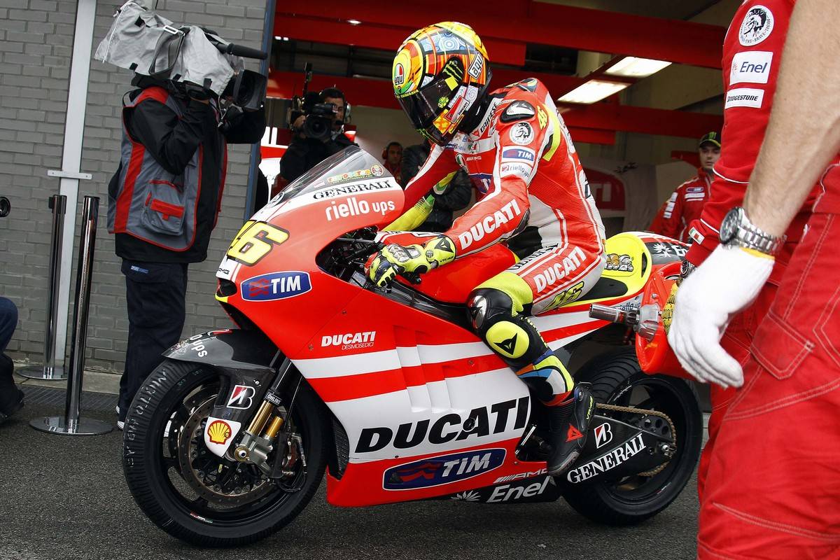 Ducati nuova, problemi vecchi: Valentino 11°