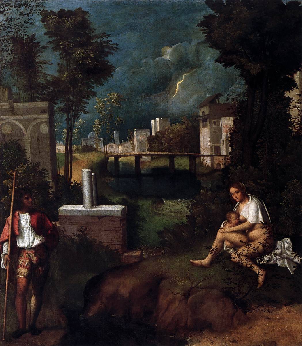 La Tempesta del Giorgione all'Ermitage