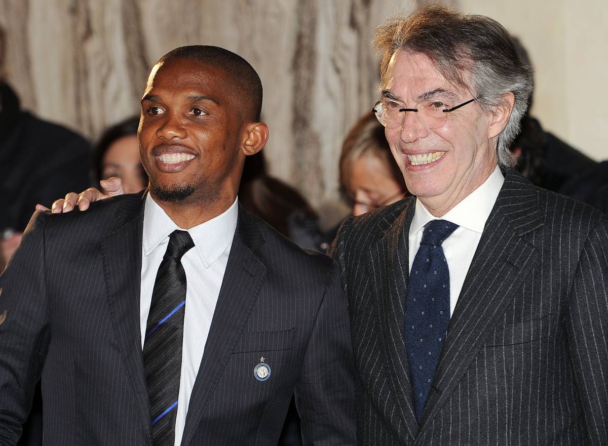 Eto'o giura fedeltà: 
"Quando parla Moratti 
riesco a dire solo sì"