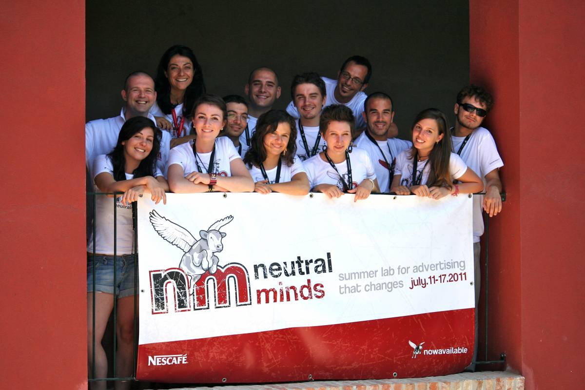 Parte Neutral Minds 
un camp per "creare" 
i pubblicitari del futuro
