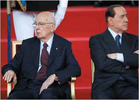 L’attivismo di Napolitano agita Berlusconi