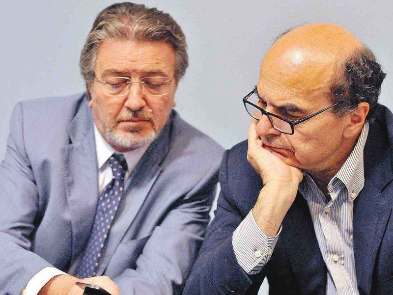 Le tangenti nel partito? 
Bersani minaccia querele 
"E' macchina del fango"