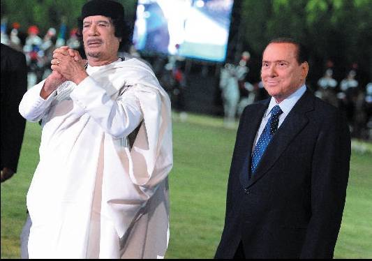 Tremonti e Gheddafi, Silvio di umore nero