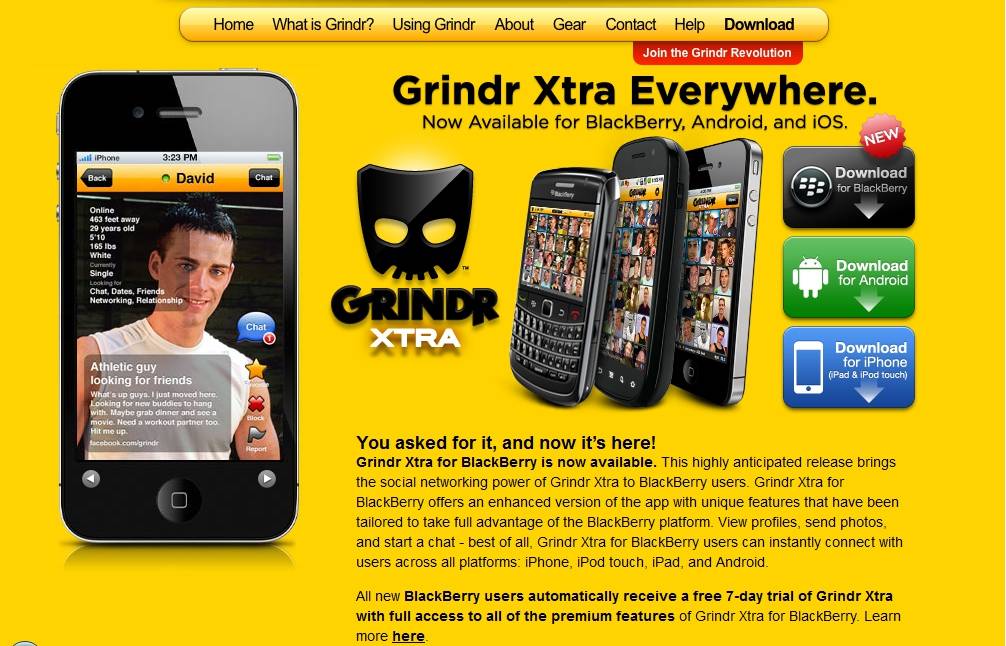 Spopola Grindr, la nuova "app" per i gay: 
un sistema per "geolocalizzare". E' polemica