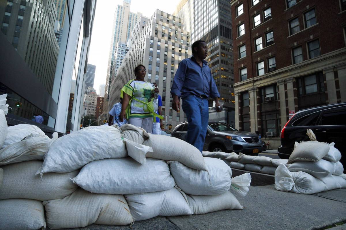 New York, il peggio è passato: 
ha smesso di piovere sulla città