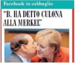 Il Fatto getta fango 
su Berlusconi 
con una chiacchiera