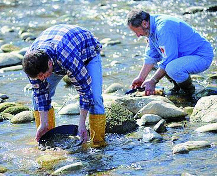 Sulle rive dell’Orba si scatena la febbre dell’oro