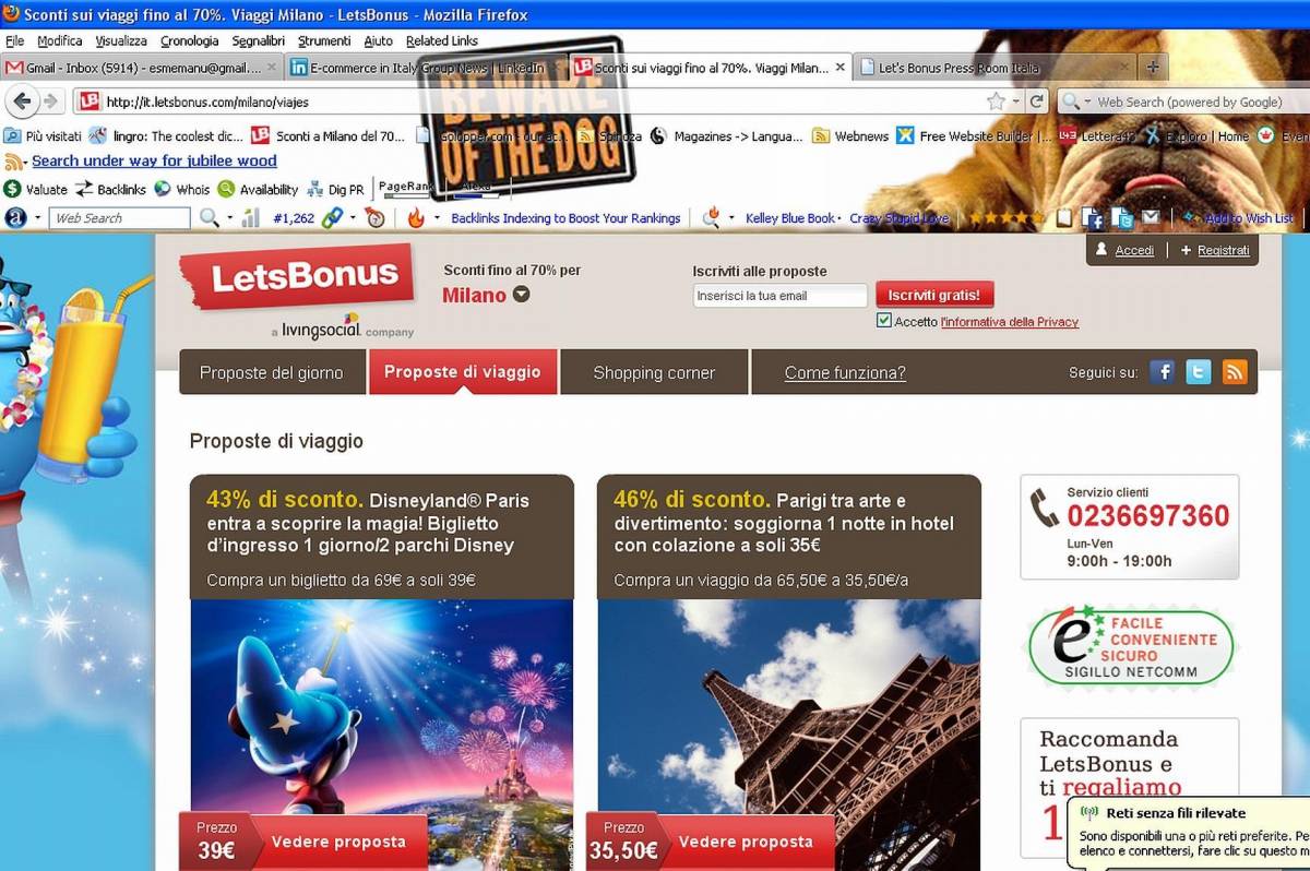 Le proposte di LetsBonus per viaggiare risparmiando