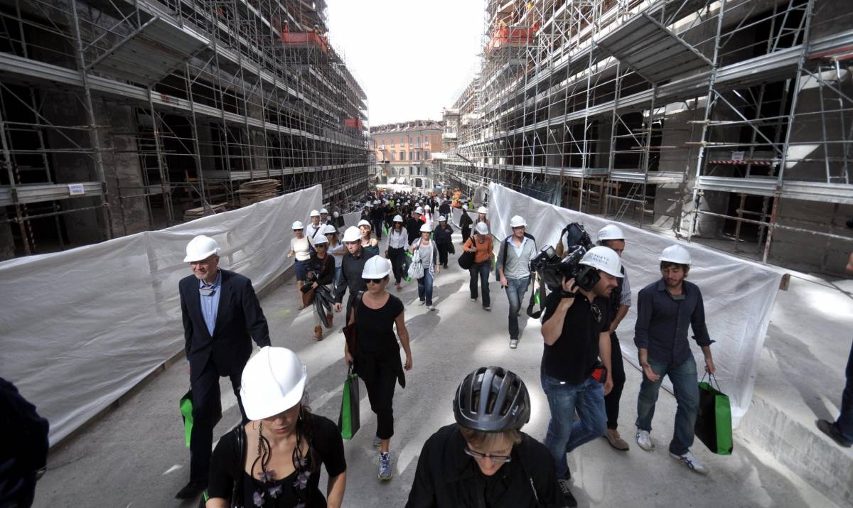 Ecco il ponte pedonale che collega corso Como all’Isola di Porta Nuova